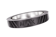 AERIS Intelli-Core® MAX Ring Adapter, a silver magnetic adapter ring enhancing AERIS device performance with Intelli-Core® MAX compatibility for optimized dabbing experience.