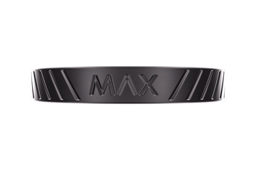 AERIS Intellicore Max Ring Adapter: black magnetic adapter ring with text, designed for enhanced compatibility and performance with AERIS devices.