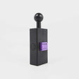 Small CannaMold - Fits 3.5-7g, featuring a black rectangular design with a purple handle, perfect for crafting slow-burning, tightly packed cannagars.