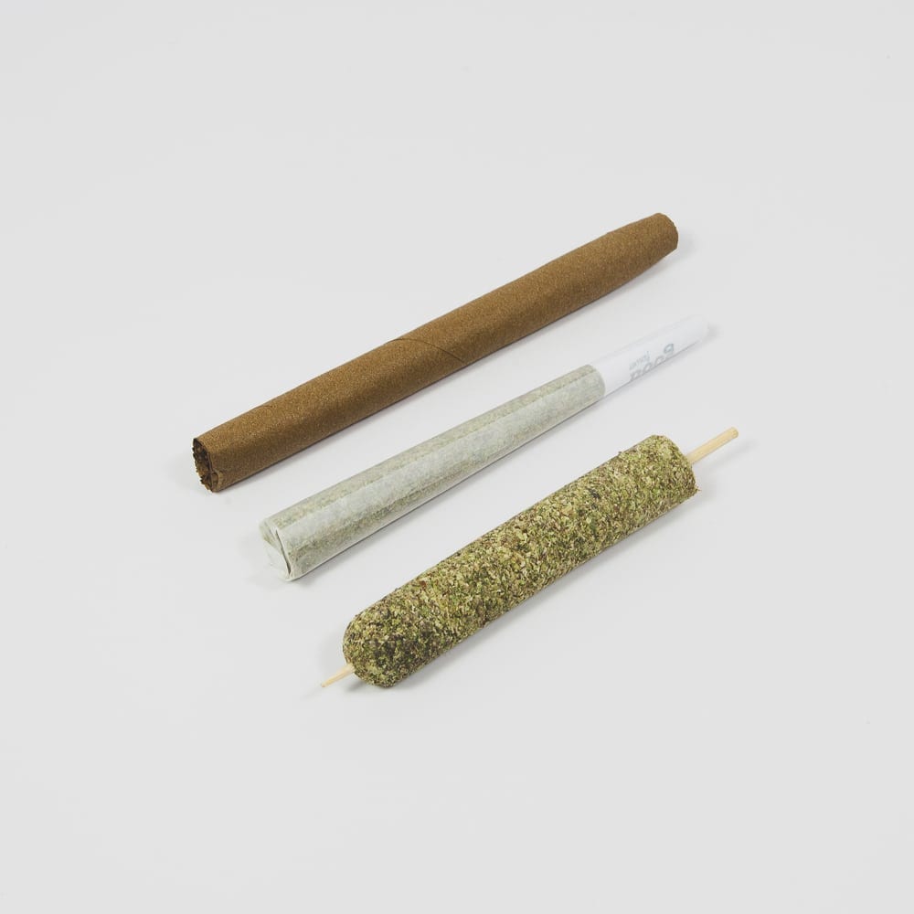 Small CannaMold - Fits 3.5-7g, showcasing rolled cigarettes on sticks, designed for creating slow-burning cannagars with an extended burn and smooth hits.