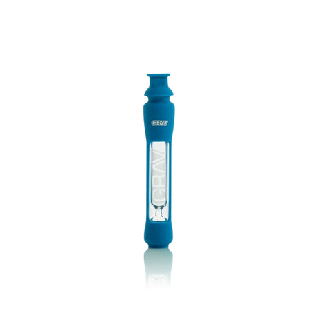 12mm Taster With Silicone Skin featuring a clear tube and durable silicone cover, designed for portability and enhanced smoking experience with an ergonomic, ash-catching mouthpiece.