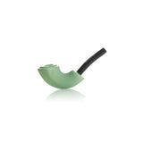 Rocker Sherlock Pipe with a black handle, ergonomic design, and large bowl. Gently rocks to stay upright, ideal for smokers seeking functionality and flair.