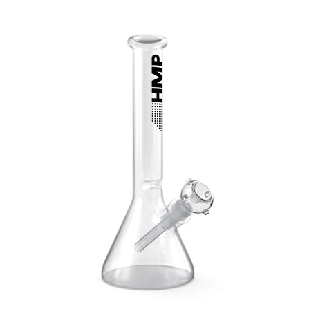 16 Glass Beaker Bong featuring a clear borosilicate glass design with a beaker base and integrated ice pinch for a smooth smoking experience.