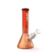 8 Glass Beaker Bong from the Premier Color Collection, featuring a sleek, compact design with a durable borosilicate glass tube and an ice pinch for cooler hits.