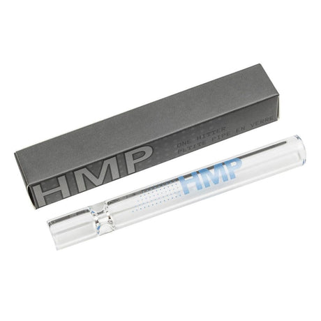 Glass Joints - 25 units: A glass tube packaged with a branded box, ideal for convenient, solo smoking sessions using durable, reusable borosilicate glass joints.