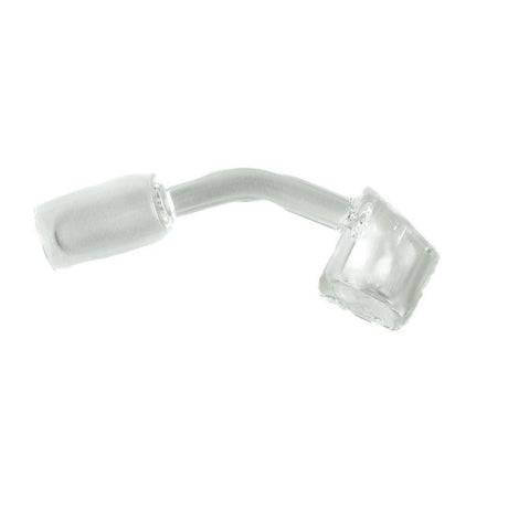 Quartz Banger - 45 Degree with spacious 22mm bucket, 14mm female joint, designed for optimal dabbing sessions with waterpipes or rigs, enhancing flavor and heat retention.