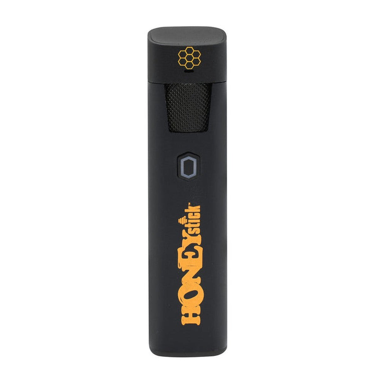 Pocket Plasma Dab Pen & 510 Thread Battery, a compact black electronic device with a yellow logo, designed for dual functionality with wax and 510 cartridges.