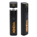 Pocket Plasma Dab Pen & 510 Thread Battery, a compact black cylindrical device for wax and cartridge vaping, featuring a magnetic mouthpiece and USB-C charging.