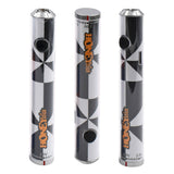 Twist 510 Thread Battery Push-Button & AutoDraw, shown with a close-up of its cylindrical design, highlighting versatility and compatibility for vaping needs.