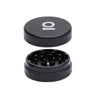 ONGROK 2pcs Metal 2 Magnetic Grinder, featuring a black circular design with a white logo and precision-engineered teeth for efficient herb grinding.