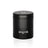 5pcs Aluminum 3 Flower Petal Toothless Grinder with Storage, featuring a black cylindrical design and visible logo, highlighting its sleek, multi-chamber construction for efficient grinding.