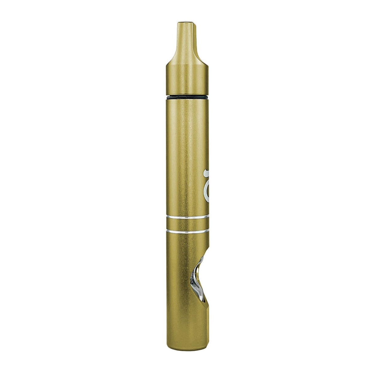 Aluminum Hash Pipe featuring a sleek, cylindrical design crafted from durable materials for a seamless smoking experience. Ideal for meditative and mindful practices.