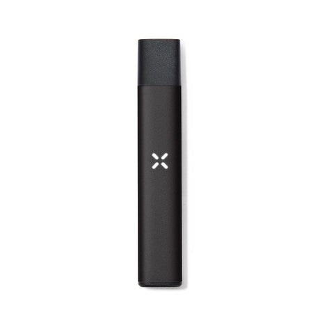 PAX Era Pro Oil Extract Vaporizer - Onyx, showing a black electronic cigarette with a visible button for intuitive use, highlighted for its enhanced functionality and battery life.