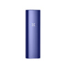 PAX Plus Dry Herb Vaporizer, a blue cylindrical device with a white 'X', known for its compact, dual-use design and reliability for on-the-go vaping.