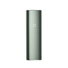 PAX Plus Dry Herb Vaporizer, close-up of its cylindrical silver design, showcasing dual-use functionality and compact form for convenient, high-performance vaping.