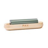 PAX Wood Charging Tray: A sleek wooden stand designed for PAX vaporizers, showcasing a modern, no-slip base for secure device charging.