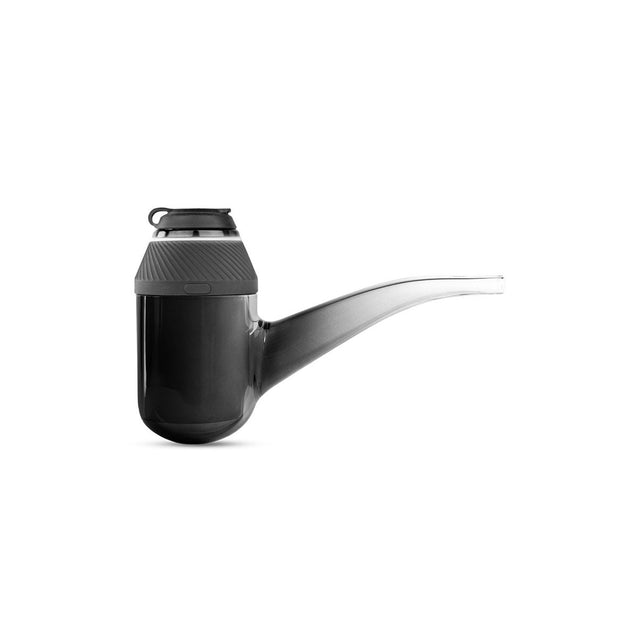 Proxy Concentrate Vaporizer - Black, featuring a sleek design with a plastic tube and pipe, highlights its 3D Chamber technology and intuitive single-button interface.