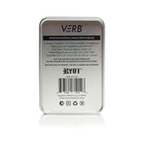 VERB 510 Thread Battery in a silver box, featuring black text and barcode, designed for various power modes and universal magnetic adapters for 510 cartridges.