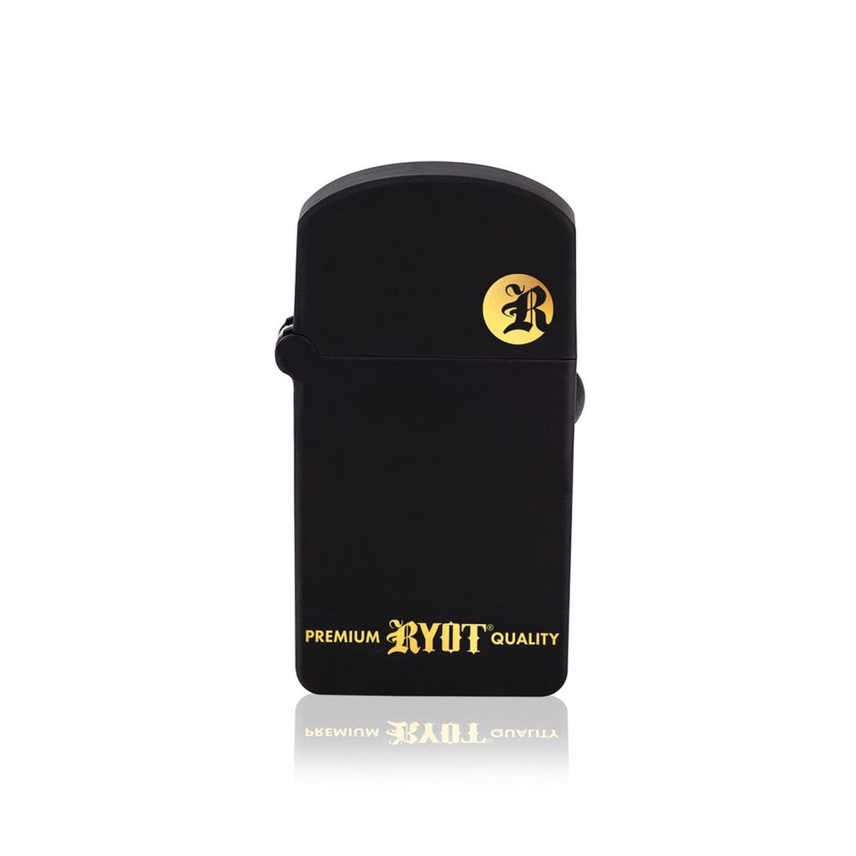 VERB 510 Thread Battery featuring a sleek black design with gold lettering, highlighting its compact form suitable for various 510 threaded cartridges.