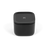 Stash Jar - Small: Black square design with white X, crafted from airtight aluminum, ideal for discreet, smell-proof herb storage, protecting contents from sunlight.