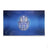 Glass Rolling Tray - Medium - Hamsa Blue-Turning Point Brands Canada