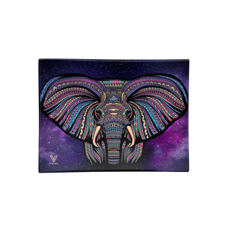 Small Glass Rolling Tray - Elephant-Turning Point Brands Canada