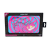 High-Def (3D) Rolling Tray - Seshigher Cat features a playful holographic cat design on a durable, raised-edged wooden tray for seamless rolling sessions.