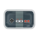 Metal Rolling Tray - Chrontroller features a gaming controller design, offering a compact, sturdy steel surface for rolling herbs efficiently.