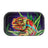 Metal Rolling Tray - Cloud 9 Chameleon featuring a colorful chameleon design on a durable steel surface, ideal for organized and efficient herb rolling.