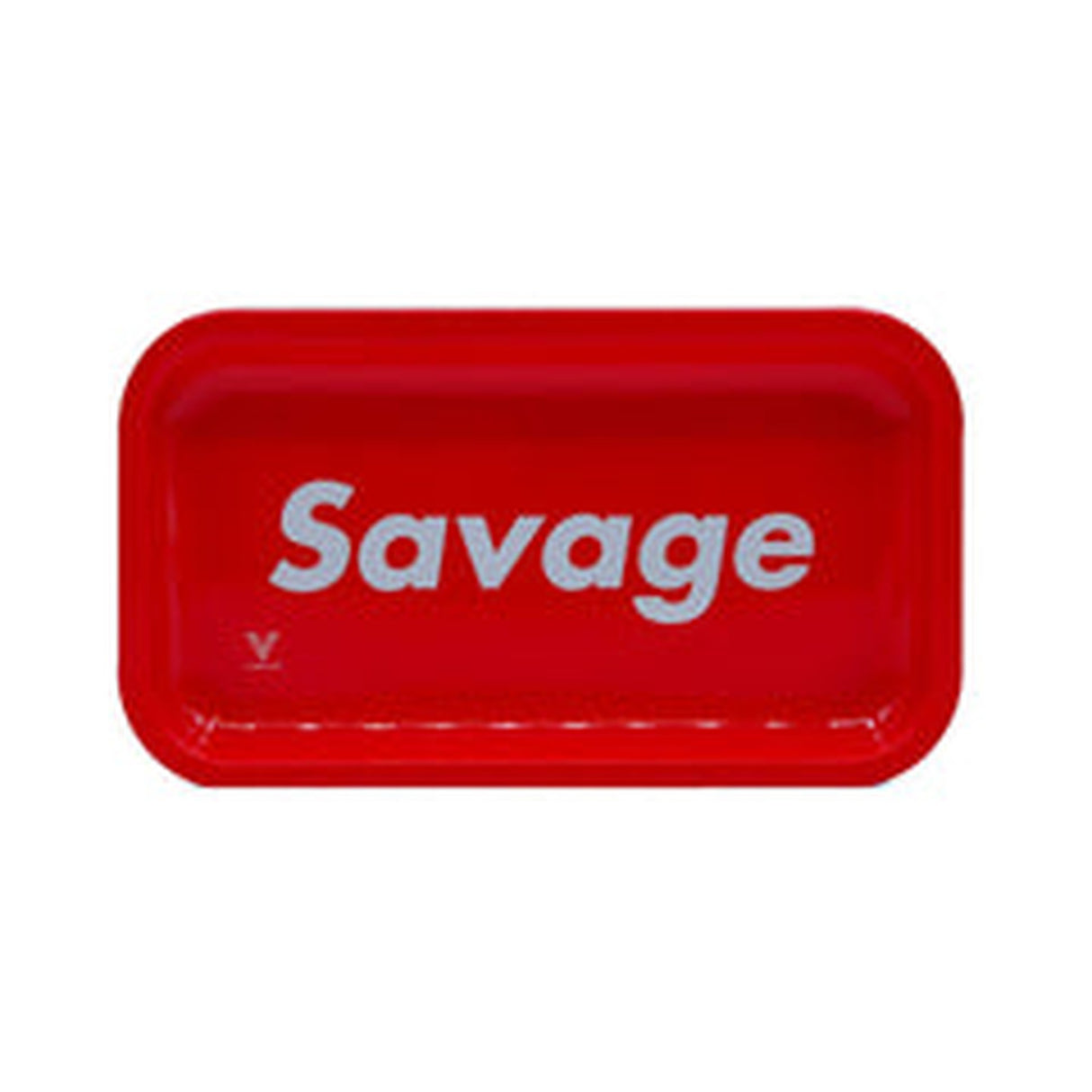 Syndicase 2.0 - Savage: Durable, waterproof tin tray with integrated rolling lid, ideal for storing and concealing herbs and smoking accessories discreetly.