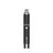 Evolve Plus Concentrate Vaporizer, a sleek black and silver device with a compact, durable design, ideal for vaping concentrates with built-in stash jar and quartz atomizer.