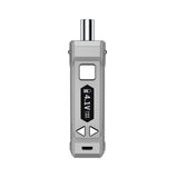 UNI Pro Digital Box Mod 510 Thread Battery: Grey electronic cigarette with a black screen, showcasing precision voltage control and sleek design for enhanced vaping experience.